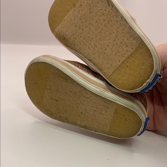 Keds Kate Spade Rose Gold Sneakers with Glittery Finish - Picture 10 of 10